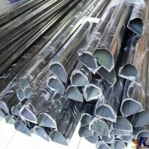 China Cold Rolled Special Shaped Stainless Steel Pipe Tube ISO9001 Certificate 2mm Thickness factory