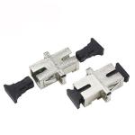 SC To SC Quick Connect Fiber Optic Connectors Simplex Metal FTTH Optical Fiber