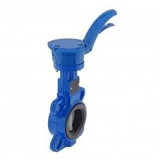 Flanged Type Three Offset Butterfly Valve Stainless Steel 304 Tri Clamp Clover 2" PN16