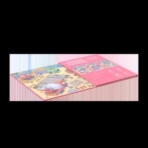 China Amusing Puzzle Playing Cards with Colorful Puzzle Back Design factory