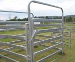 CE ISO Portable Livestock Fence Panels API Gi PE Coated Round Square Oval