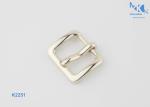 Light Gold Shoe Repair Buckles , Metal Replacement Shoe Strap Buckle