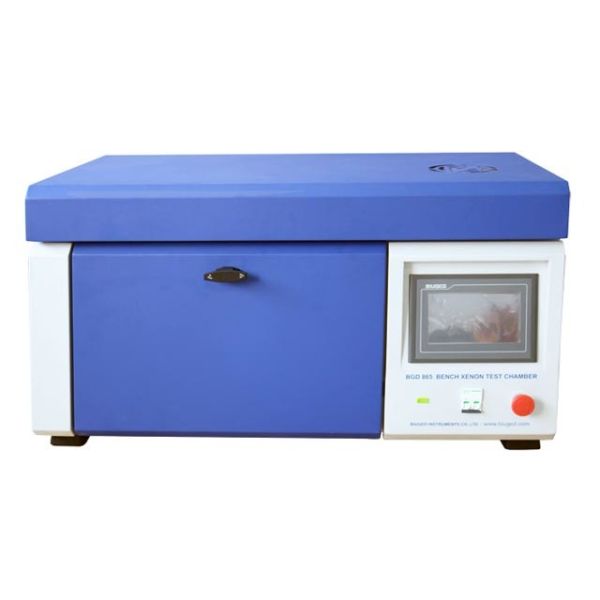 China Benchtop Air Cooled Xenon Test Chamber Solar Simulating factory