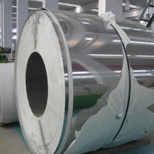 China 304 409 Stainless Steel Strip Coil , 316 SS coil For Kitchen Equipment factory