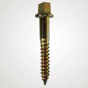 China Threaded Screw Spike For Rail Fastening Systems Railway Cut Spikes Essential Rail Fasteners factory