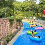 Fiberglass Boomerang Pool Slide Eco Commercial Water Park Equipment