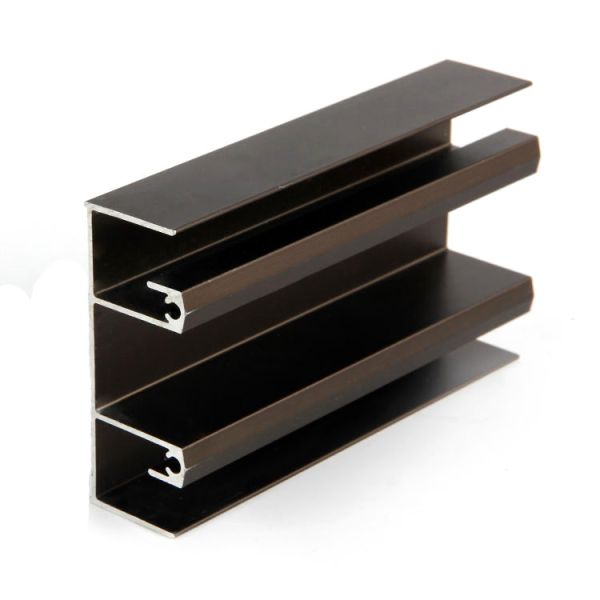 China Customized Sliding Aluminum Window Profiles Anodized / Electrophoresis Surface Treatment factory