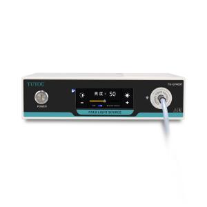China 6000K Touchscreen 100W Cold LED Light Source For Endoscope In Medical Examination factory