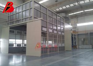 China Visual Metal Wall Fireproof 1.0m Min Automatic Spray Painting Line factory