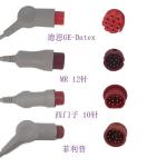4 Cores Compatible Datascope Blood Pressure Monitor IBP Cables