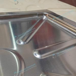 China AL 1.0mm fast prototype sheet metal stamping used for appliances factory
