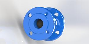 China Epoxy Coated Silent Check Valve Quick Closing Head Loss Reduced factory