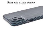 Glossy Finish iPhone 12 Anti Fingerprint Aramid Fiber Cell Phone Case