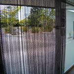 Aluminum Chain Link Door Fly Screen