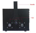 3W RGB Disco Laser Stage Light 12CH DMX Channel , 50000h Working Lifetime