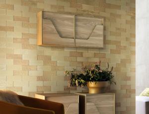 China Golden Metal Interior Wall Decorative Tile 8.5mm Thickness factory