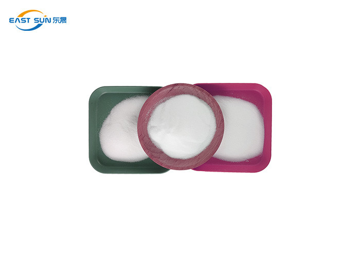 Screen Printing White Polyester PES Powder 80 - 170 Micron Hotmelt Adhesive