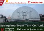 Fashion Clear Geodesic Dome Tent Fire Ratardant With Hot Dip Galvanized Steel