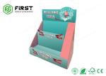 Custom Retail Advertising POP Paper Displays Counter Top Cardboard Display Unit