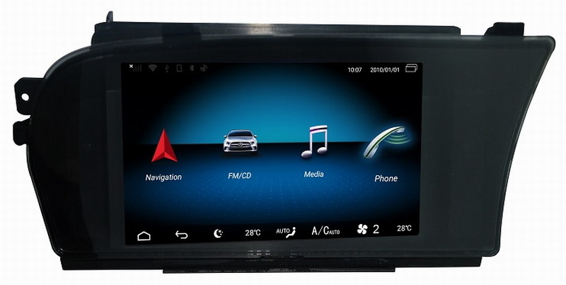 Ouchuangbo car radio gps dual zone android 9.0 for Benz S250 S300 S350 S400 s500 s600 W221 RHD for BT wifi 8 core USB
