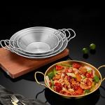 Amazon Hot Selling Cooking Kitchen Cookware Induction Frying Pan Stainless Steel