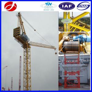 China Yuanxin self raising QTD125 jib crane sale for Russia factory