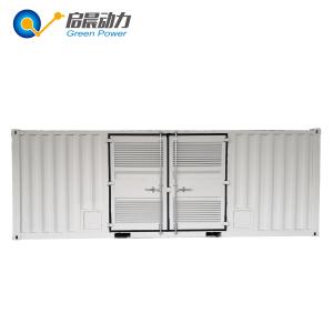 China Container Gas Generator Set Price Biogas Natural Gas LPG Generator factory