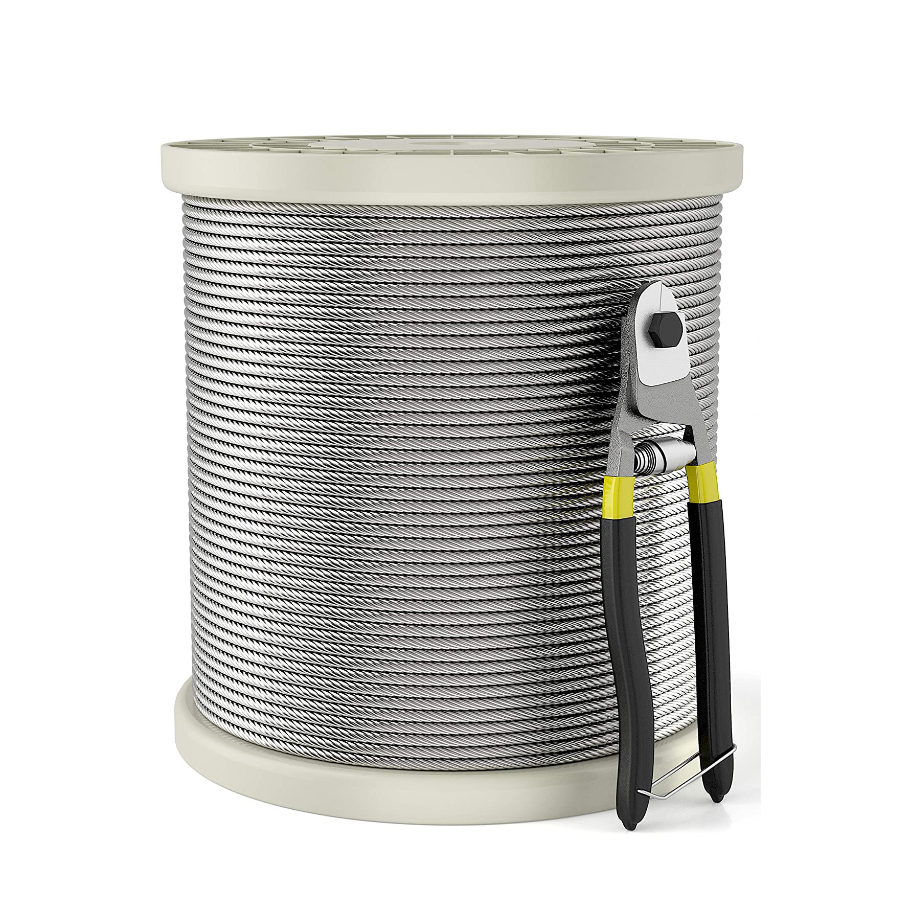 Decking Hardware kits System 7x19 Aircraft Cable 1/8" SS Cable Steel Cable Rope Wire T316 Stainless Steel Wire Rope