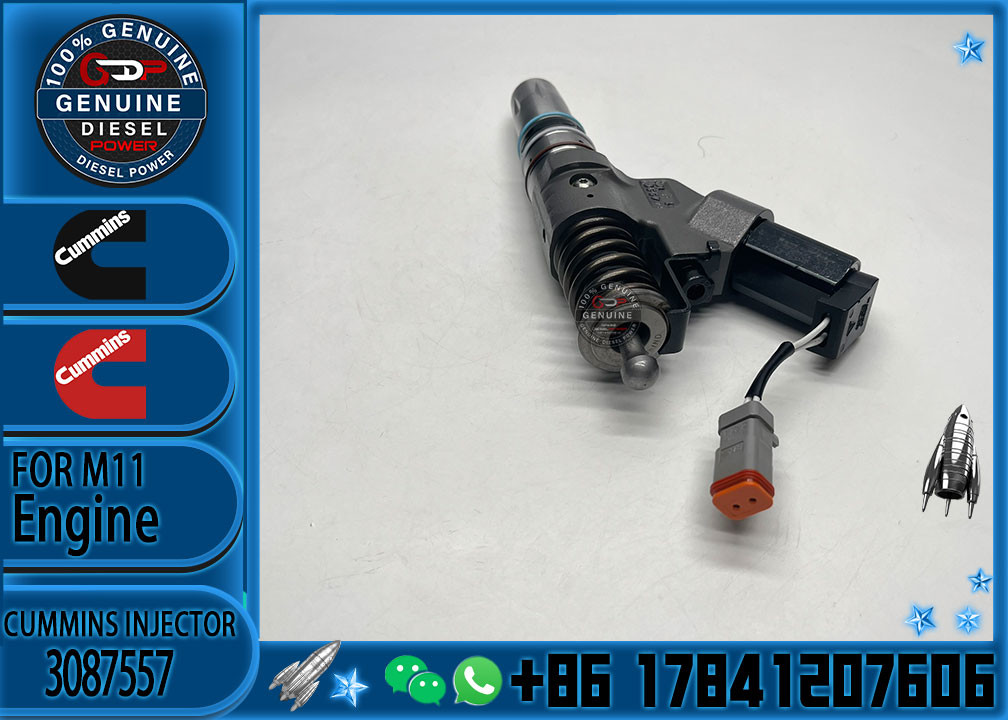 Construction Machinery PartsFuel Injector ForM11 Diesel3411756 3083849 3087557 4307516For CUMMINS Diesel Engine