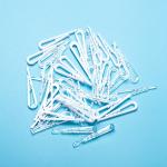 Garment Packing Accessories Plastic Shirt Clip with Teeth