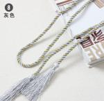tassel with cord for curtain garments polyester Handmade decoration tassel,9cm