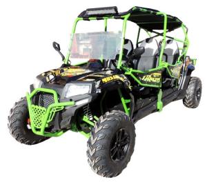 China Water Cooled 4X2 Shaft Drive 400cc 4 Seat Utility Vehicles factory
