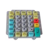 Customized Thickness Silicone Rubber Key for Heavy Duty Applications
