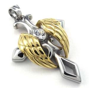 China Fashion 316L Stainless Steel Tagor Stainless Steel Jewelry Pendant for Necklace PXP0696 factory