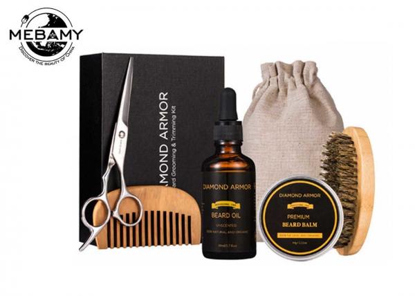 China Beard Grooming And Trimming Kit For Men Care With Essential Vitamins & Nutrients factory
