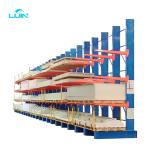 Heavy Warehouse Storage Cantilever Metal Shelving Tire Car Storage Cargo Truck
