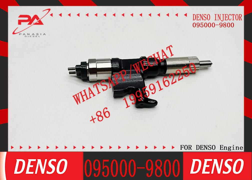 Diesel Fuel Injector 095000-9800 095000-5500 095000-6360 095000-6363 095000-6366 8-98219181-0 095000-6372