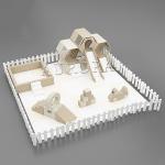 Special Honeycomb Maze Kids Soft Climbing Slide Indoor Children Playground