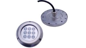 China Blue Waterproof Led Marine light for Yacht 24w 12vdc RGB Underwater Boat Lights factory