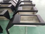 Black Color Fiberglass Bus Air Deflector Hood Assemblies Hand Lay Up RTM SMC