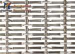 SS316 Stainless Steel Architectural Mesh 4mm Wire Mesh Infill Panels For