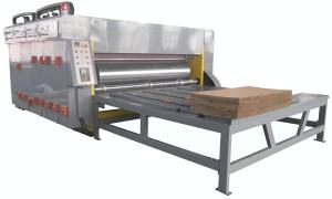 China Chain Feeder 1400×2300mm Flexo Printer Slotter Die Cutter With Slotting Attachment factory