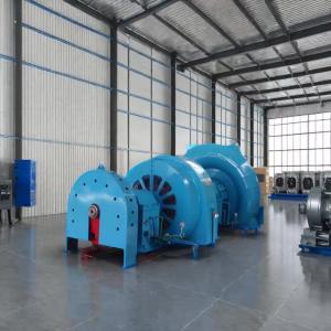 China Steel Hydro Turbine Generator 200kw-20mw Capacity 50HZ/60HZ Frequency factory