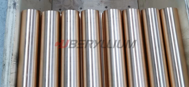 ASTM B 937 Cobalt Beryllium Copper Alloy Tube CDA 175 For Resistance Welding Applications