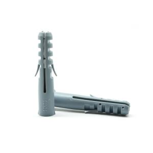 China Gray 12x60mm Plastic Expansion Anchor Building Construction Material Fixing factory