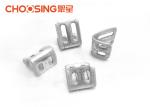 U Shaped Upholstery Spring Clips Fasteners 4 Holes Design Reducing Gun Nail