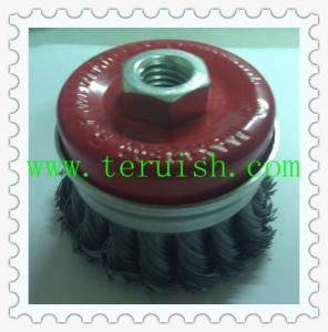 China Twist Knotted Screw &amp; Cup Wire Wheel Brushes TRT10 factory