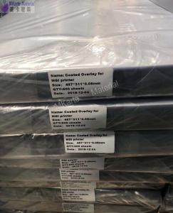 China Customized Roll Size PVC Coated Overlay Small Lamination Discoloration factory
