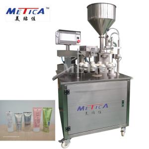 China Automatic Ointment Filling And Sealing Machine 100bph-1500bph factory
