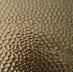 Hot Designed sheet Gold color mirror bright finish hammered stainless steel